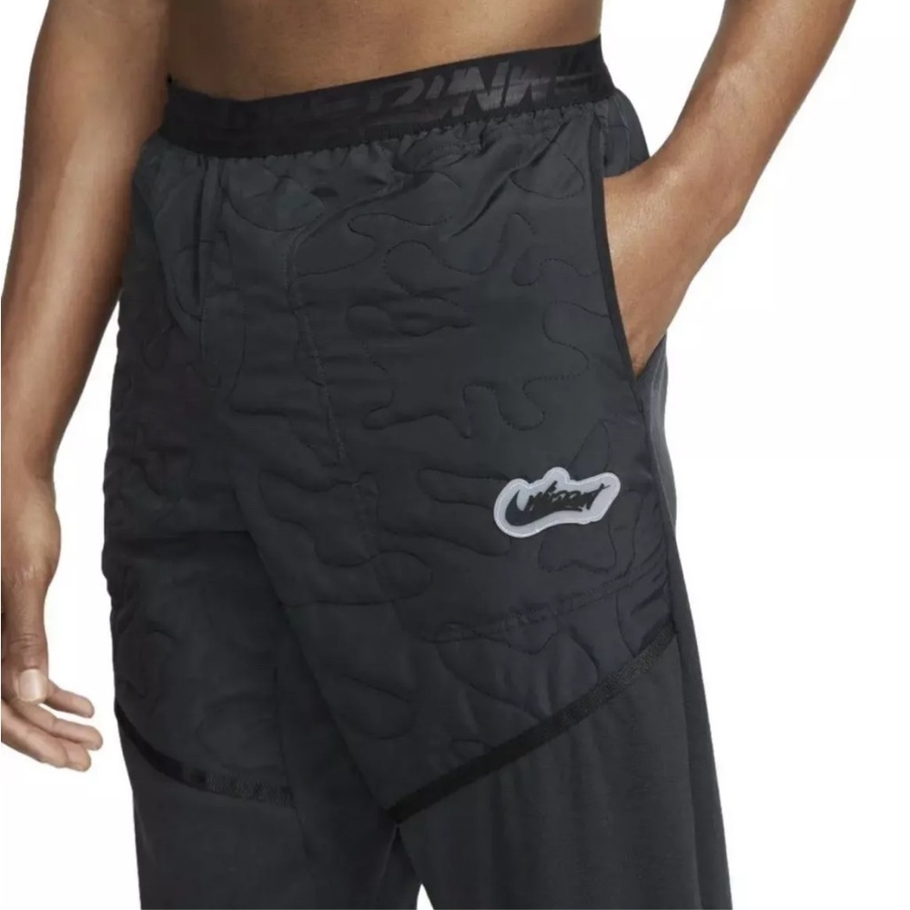 Nike Elite Phantom Wild Run Running Pants Black DD6766 Mens Size Large